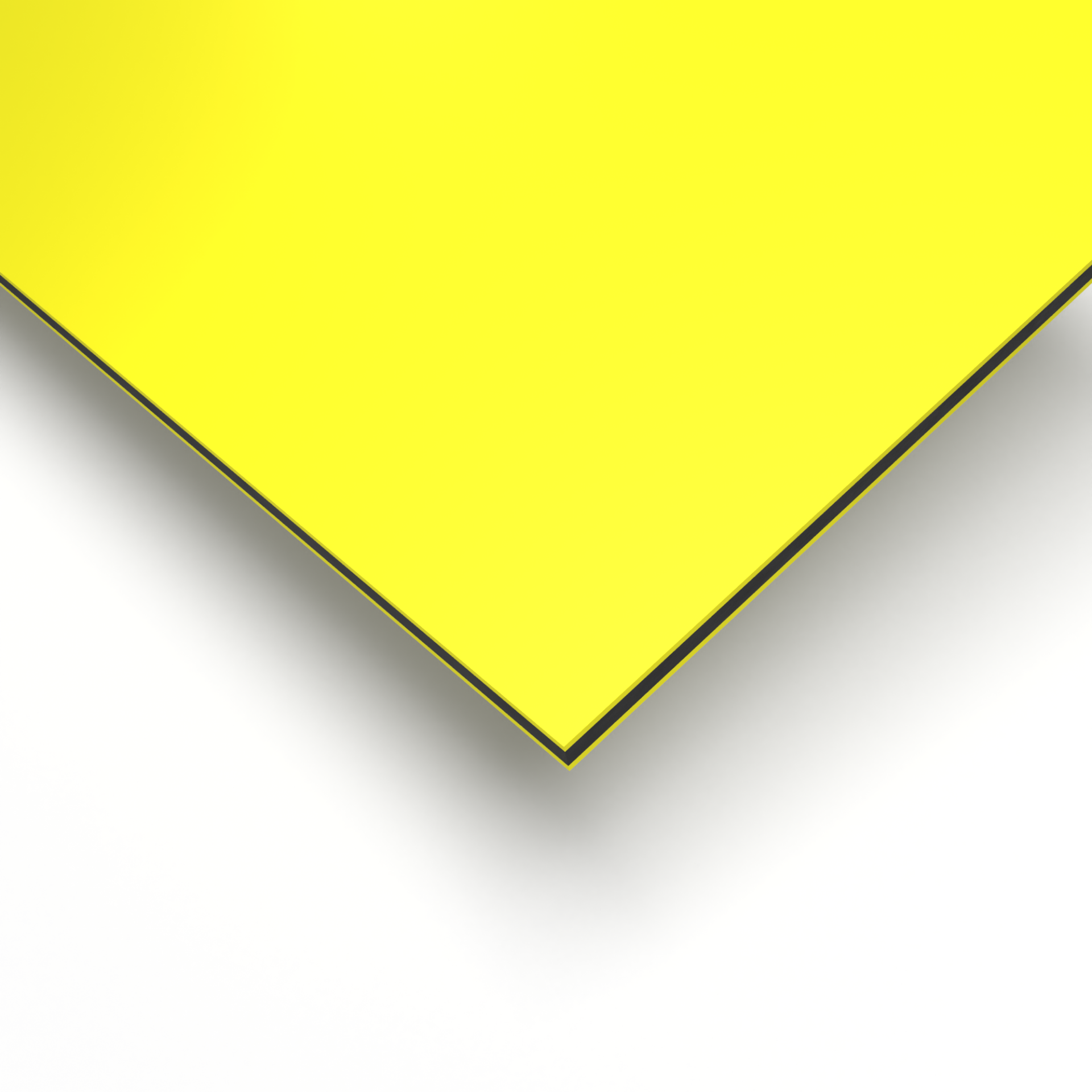 Pannello Neutro in Plexiglass Specchiato Colore Oro da 3 mm