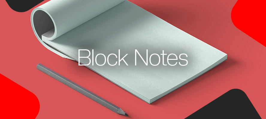 Block notes